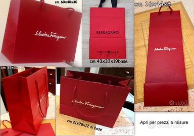 Ferragamo Buste, Shopper, Sacchetti. Varie misure