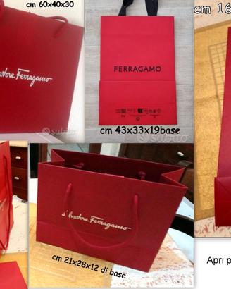 Ferragamo Buste, Shopper, Sacchetti. Varie misure