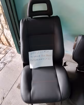 TAPPEZZERIA ECO PELLE NUOVA FIAT PANDA MODELLO 