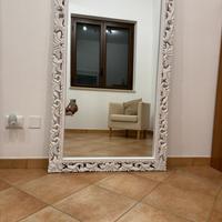 Specchiera bianco opaco