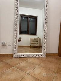 Specchiera bianco opaco