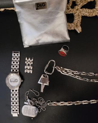 Gioielli Dolce&Gabbana, orologi, collane, anelli