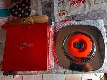 Coperchio Quatondo 30 cm Acciaio - Magic Cooker