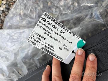 Golf 5 plus rivestimento interno posteriore