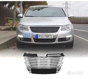 GRIGLIA VOLKSWAGEN VW PASSAT 05-10 CROMATO NERO PD