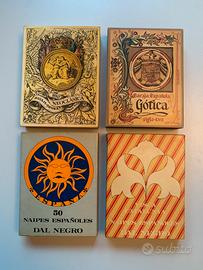 Carte spagnole da collezione naipes baraja visca