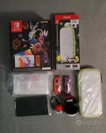 Nintendo switch oled Pokemon Scarlet and violet