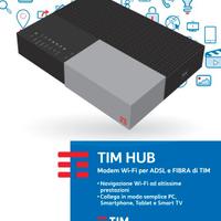 MODEM TIM WIFI HUB FIBRA/ADSL DGA4132TIM