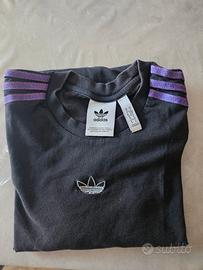 adidas origian  vintage  T-shirt con dettagli 