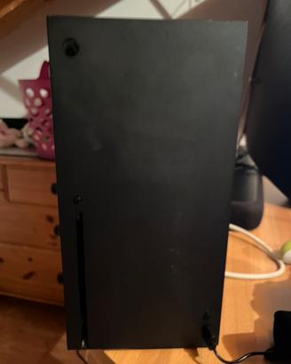 Xbox serie x con due controlle + cuffie