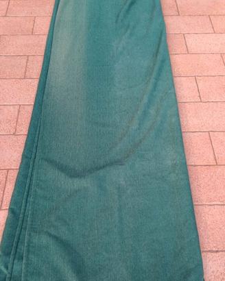 Tenda coprente verde con anelli molto grande 270