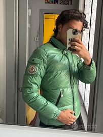 Moncler Badia Vintage Piumino Verde