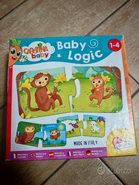 Puzzle tessere logica associazione