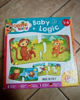 Puzzle tessere logica associazione