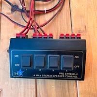 Commutatore audio HQ PRE SWITCH 4