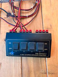 Commutatore audio HQ PRE SWITCH 4