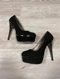 Scarpe nere con tacco alto| numero 37