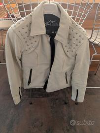 Giubbotto moto Alpine Star Bianco taglia 42