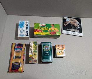 Lotto 6 magneti Star Sasso Chef Parmalat mini