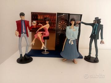 Set di Lupin con personaggi