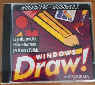 WINDOWS DRAW per windows 95 e windows 3.X Nuovo