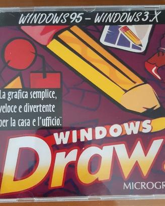 WINDOWS DRAW per windows 95 e windows 3.X Nuovo