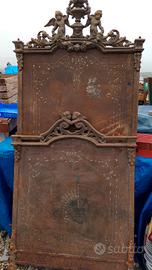 antico letto in ferro battuto 