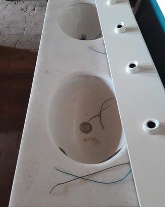 Mobile bagno  con lavabo doppio