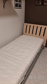 Letto singolo e materasso 