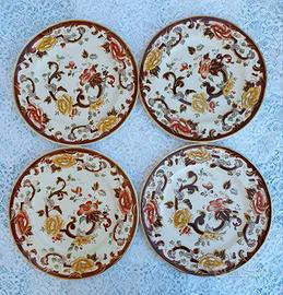 Set 4 piatti Mason's, Brown Velvet