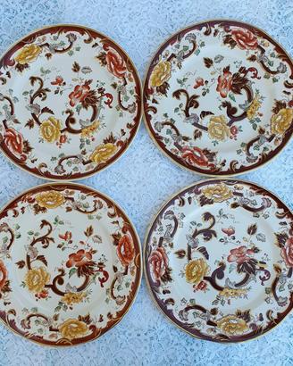 Set 4 piatti Mason's, Brown Velvet