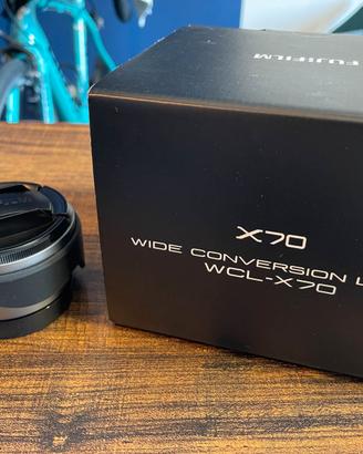 Fujifilm Wide Conversion Lens WCL-X70 (Silver)