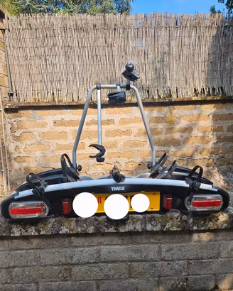 portabici thule 3 posti per gancio di traino 