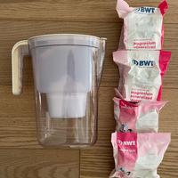 Caraffa filtrante + 4 filtri BWT