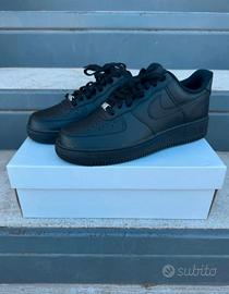 Nike Air Force 1 Nere Nuove Originali