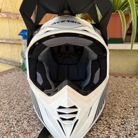 Casco Moto Acerbis Bianco/Nero