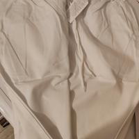 pantalone bianco da lavoro
