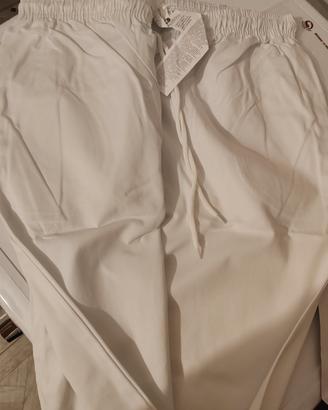 pantalone bianco da lavoro