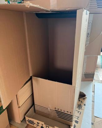 Scatole per trasloco con barra