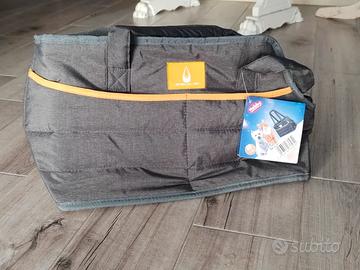 Borsa per cani Grigia e Gialla - Nobby