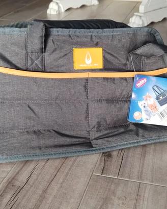 Borsa per cani Grigia e Gialla - Nobby