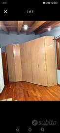armadio angolare/ cabina armadio