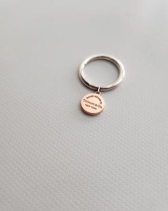 Anello Tiffany&Co argento e rubedo