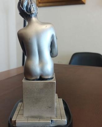 Scultura in riporto d'argento
