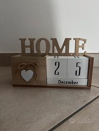 Porta oggetti in legno