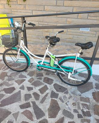 bici tandem compatto
