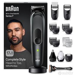 Braun regolabarba uomo 17-in-1  + Gillette

