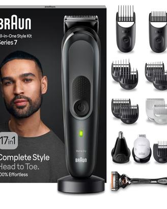 Braun regolabarba uomo 17-in-1  + Gillette

