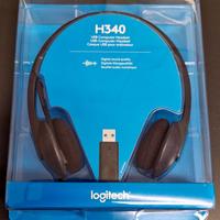 Cuffie logitech H340 nuove imbalalte