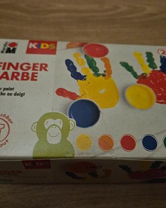 Set colori a dita per bambini – 6 vasetti

Colori 